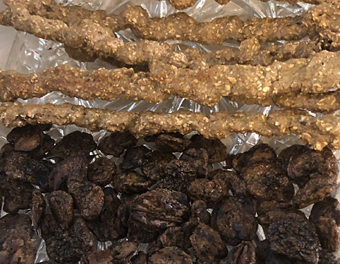 oatmeal and liver treats